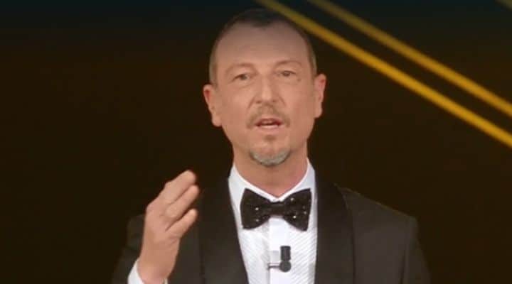 Amadeus a Sanremo 2021