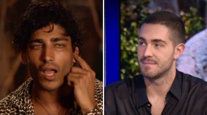 Akash Kumar e Tommaso Zorzi a L'Isola dei Famosi
