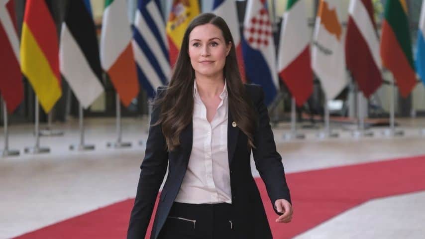 Sanna Marin, la prima ministra della Finlandia