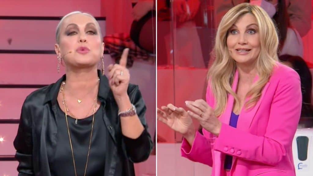 alessandra celentano e lorella cuccarini litigano ad amici