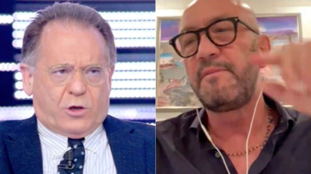 Lite tra Alessandro Cecchi Paone e Walter Zenga dalla d'Urso