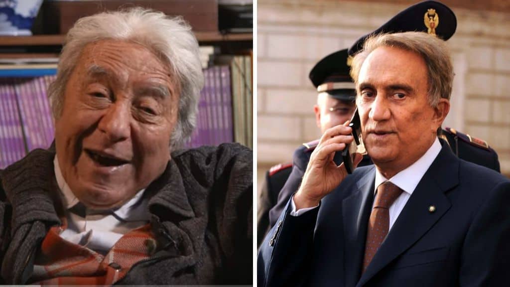 Enzo Spaltro e Emilio Fede