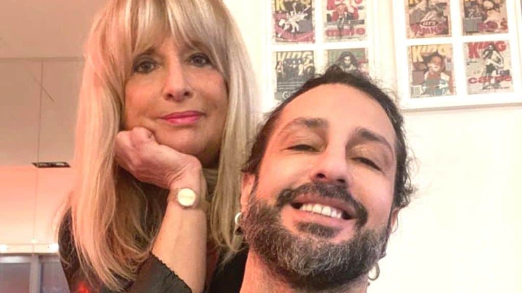 fabrizio corona con la madre gabriella previtera