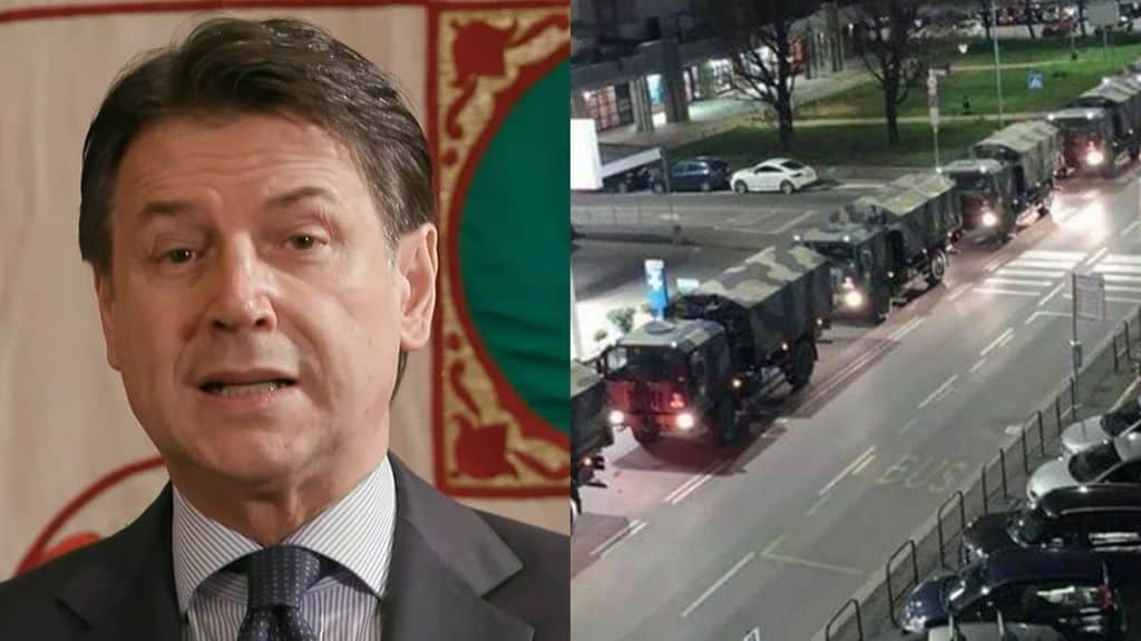 giuseppe conte mezzi militari bergamo conte