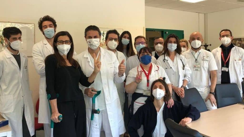 Laura Boldrini e il tumore al femore