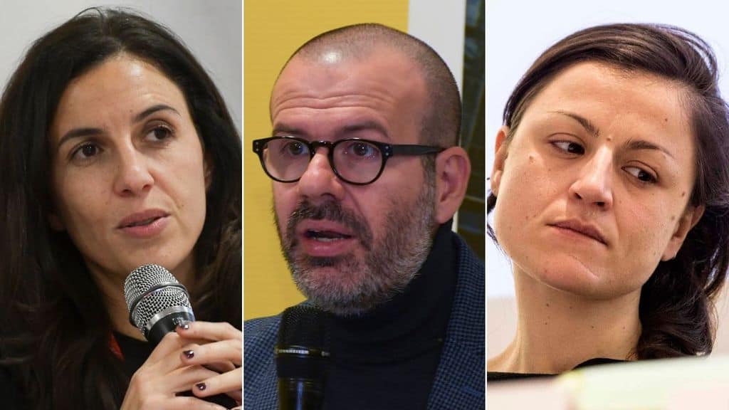 francesca mannocchi, nello scavo e nancy porsia