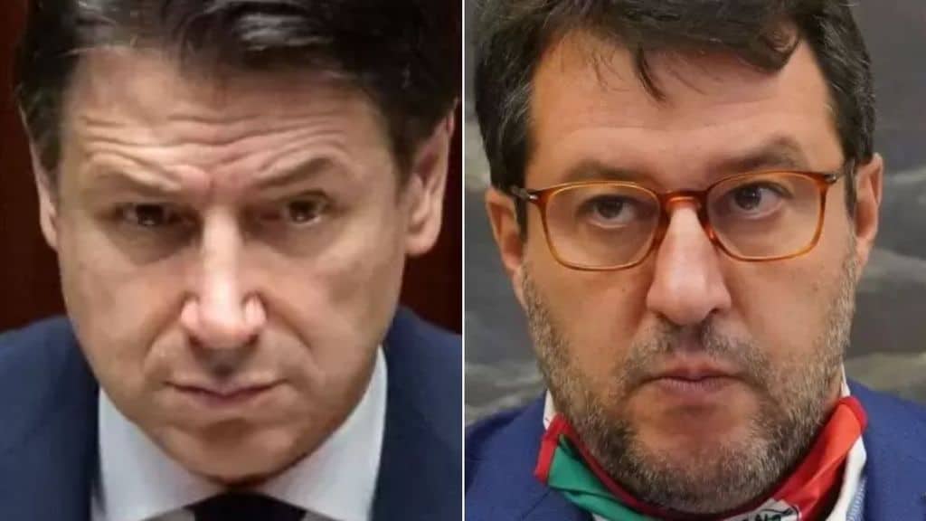 giuseppe conte attacca matteo salvini sul coprifuoco