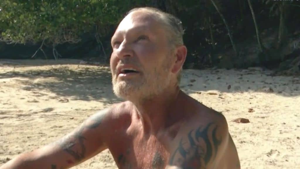 scontro tra angela melillo e paul gascoigne all'isola