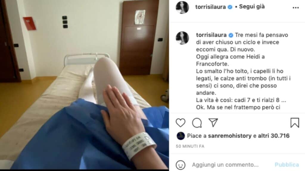 Laura Torrisi ricoverata in ospedale: le condizioni di salute dell'attrice