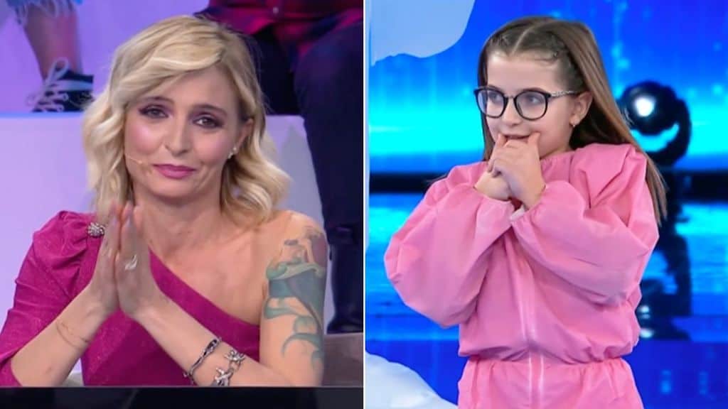 olivia e veronia Peparini ad amici