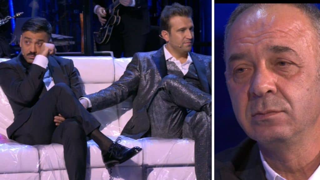 Pio e Amedeo in lacrime a Felicissima sera