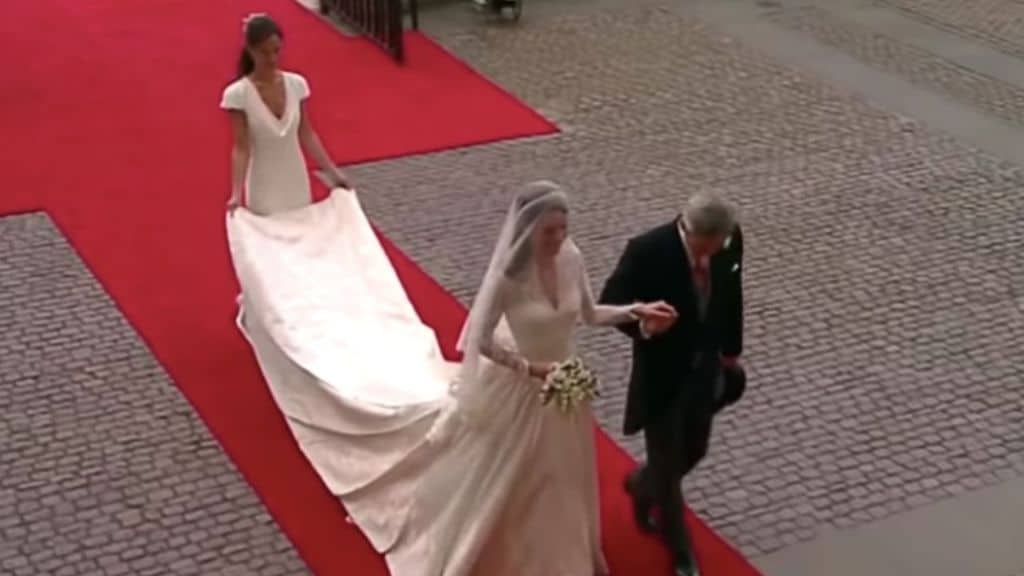 Pippa Middleton al matrimonio della sorella Kate