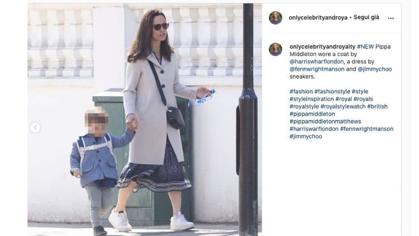 Pippa Middleton oggi 