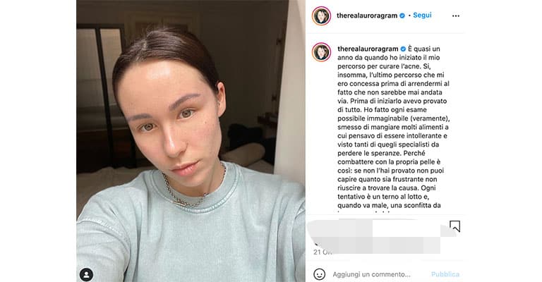 post di Aurora Ramazzotti su Instagram