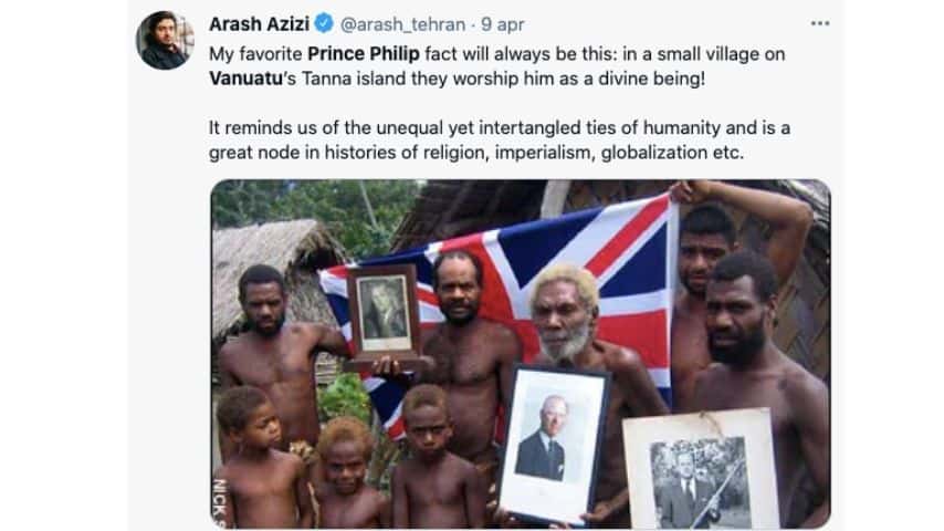 La tribù di Vanuatu ricorda il principe Filippo