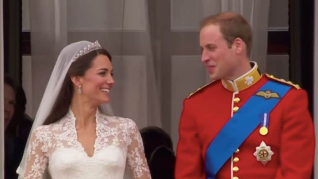 William e Kate nel giorno del matrimonio