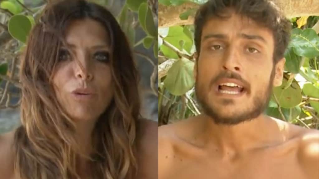 Emanuela Tittocchia sorprende Awed all'Isola dei famosi