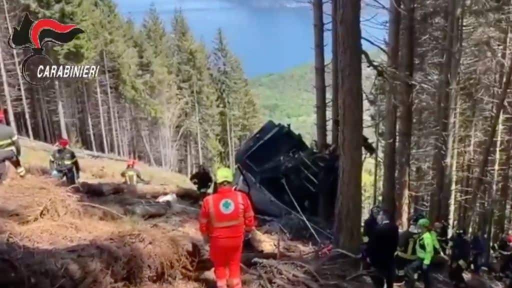 Incidente alla funivia Stresa-Mottarone