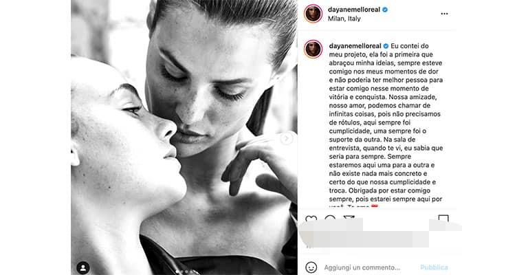 Post di Dayane Mello su Instagram