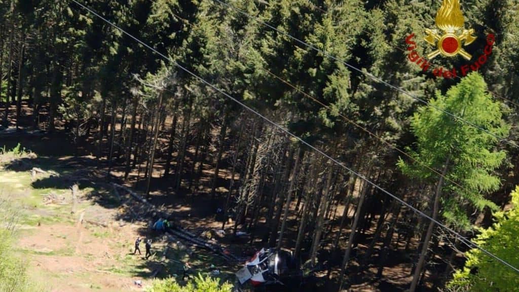 Funivia Stresa-Mottarone le prime foto