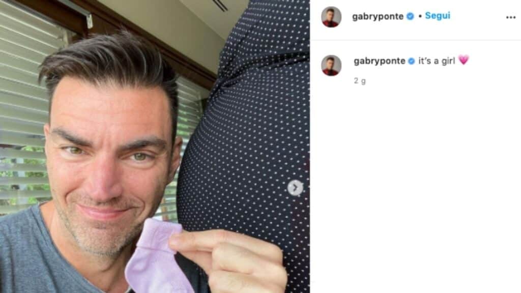 Gabry Ponte papà: il dj svela indizi su Instagram ma è mistero sulla compagna