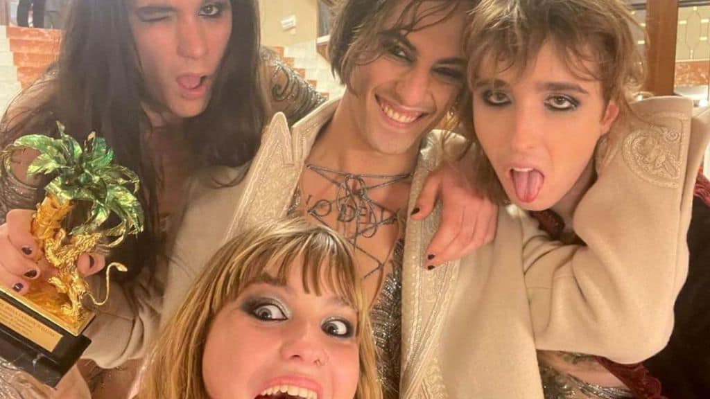 i maneskin dopo la vittoria a sanremo