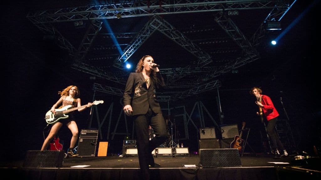 I Maneskin sul palco