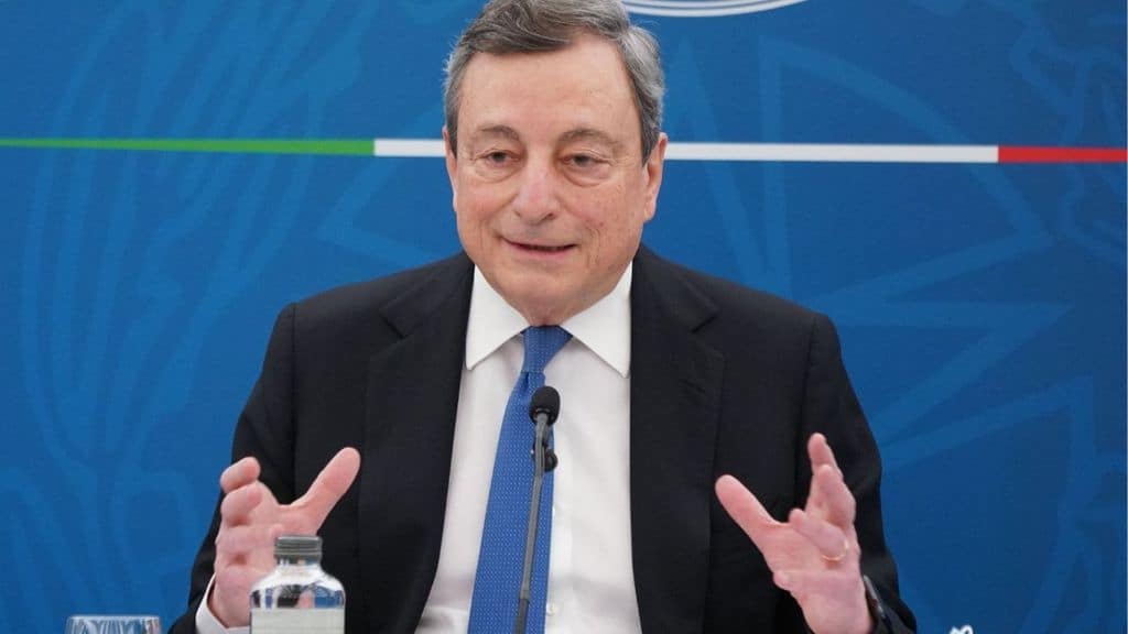 mario draghi sul decreto sostegni bis