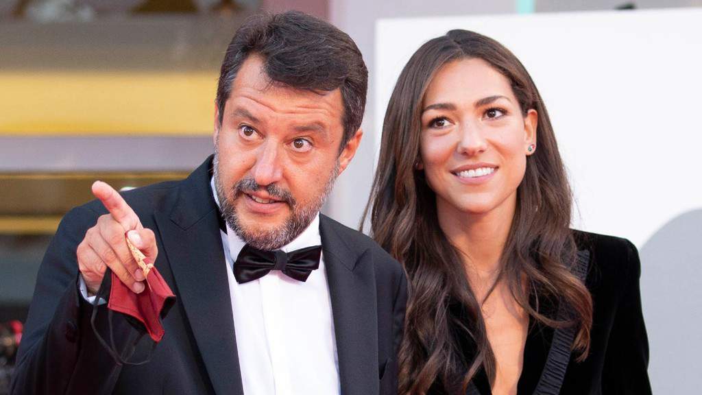 matteo salvini e francesca verdini matrimonio