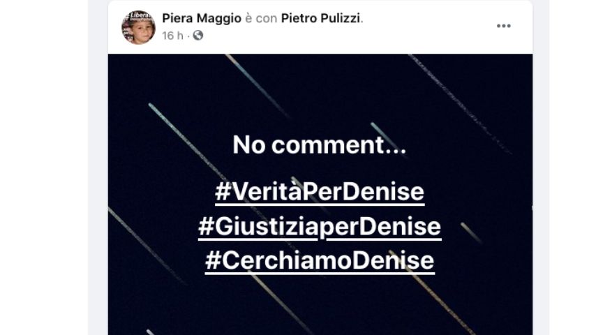 Il post di Piera Maggio dopo la puntata di Quarto Grado
