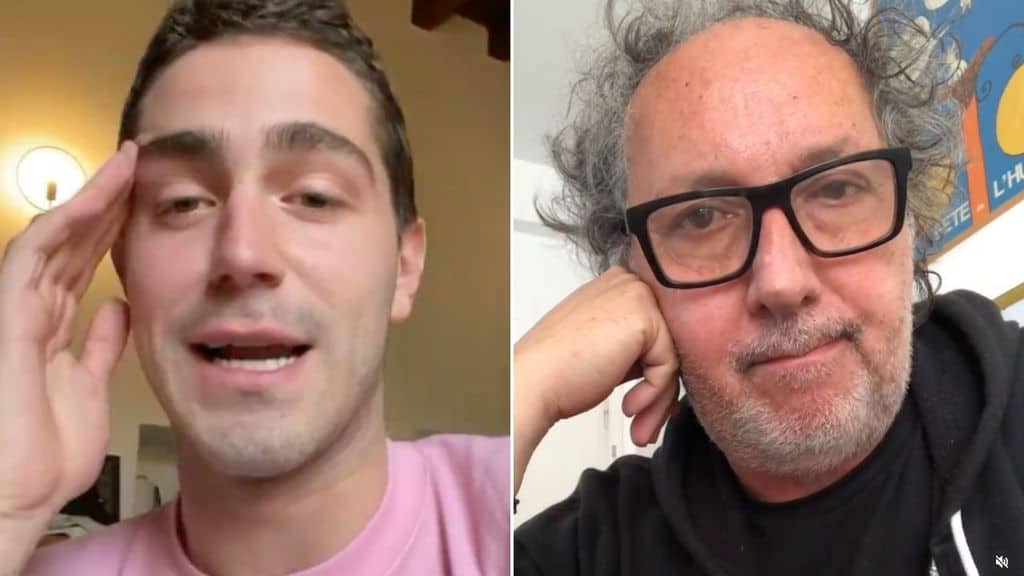 Tommaso Zorzi e Fulvio Abbate