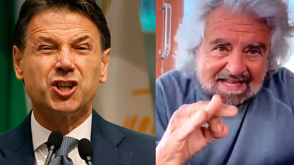 Conte Grillo scontro