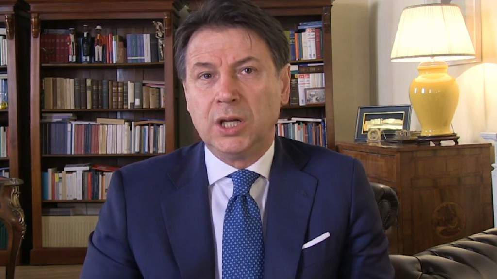 Giuseppe Conte discorso