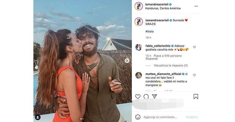 Post di Andrea Cerioli su Instagram