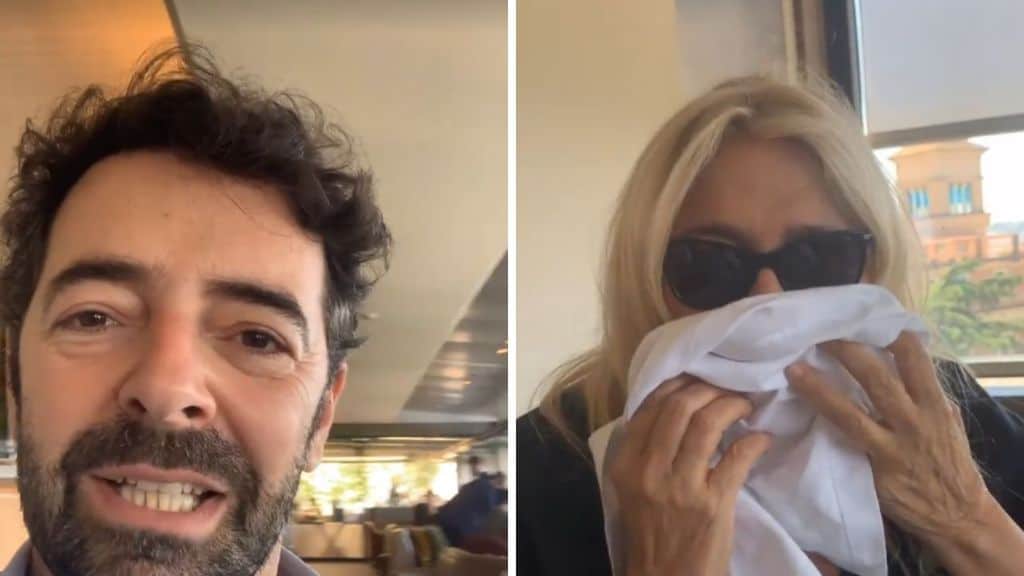 Mara Venier e Alberto Matano insieme a pranzo