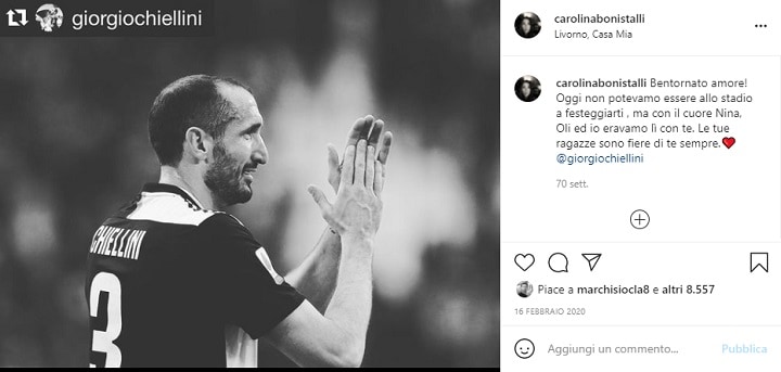 Giorgio Chiellini e Carolina Bonistalli: tutto sulla ...