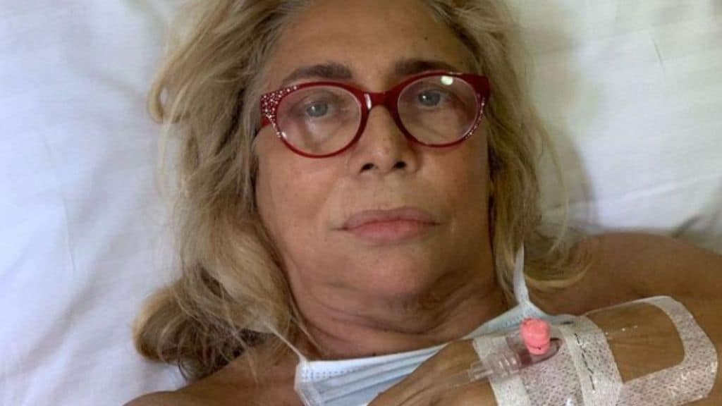 mara venier in ospedale