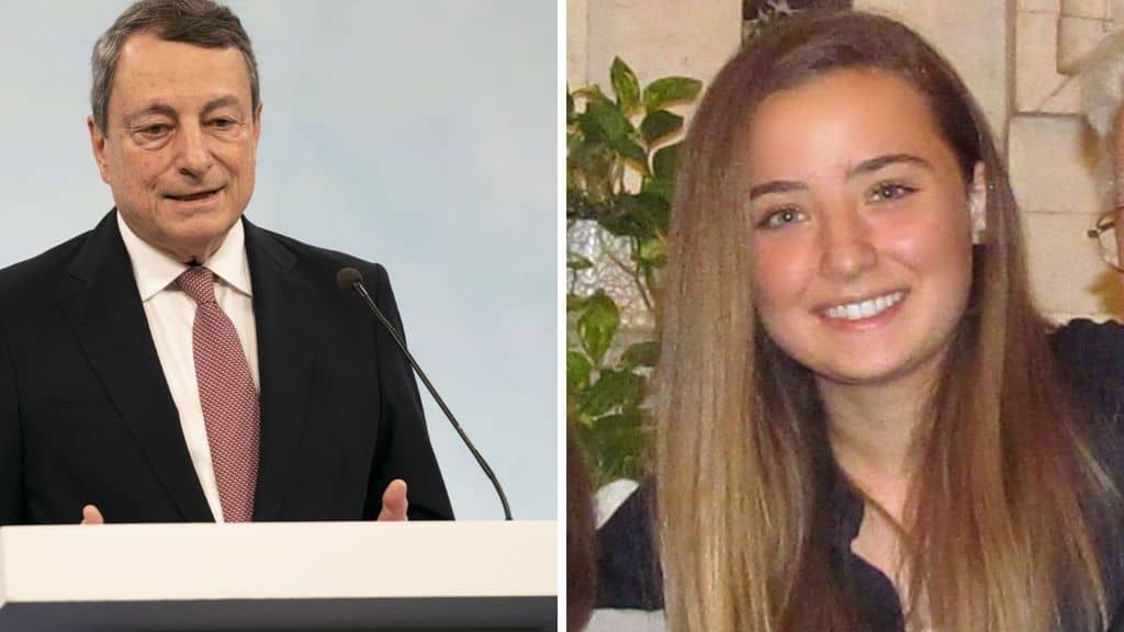 Mario Draghi esprime cordoglio per la morte di Camilla Canepa