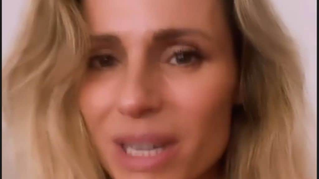 Michelle Hunziker e il cuore spaccato a metà per Italia Svizzera