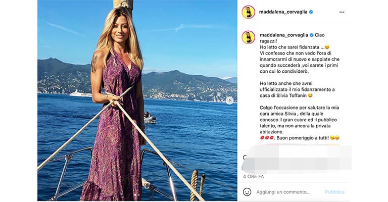 post di Maddalena Corvaglia su Instagram