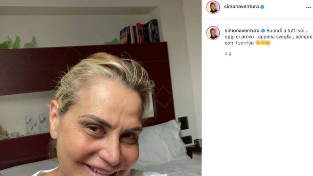 Simona Ventura: la foto che ha diviso i social