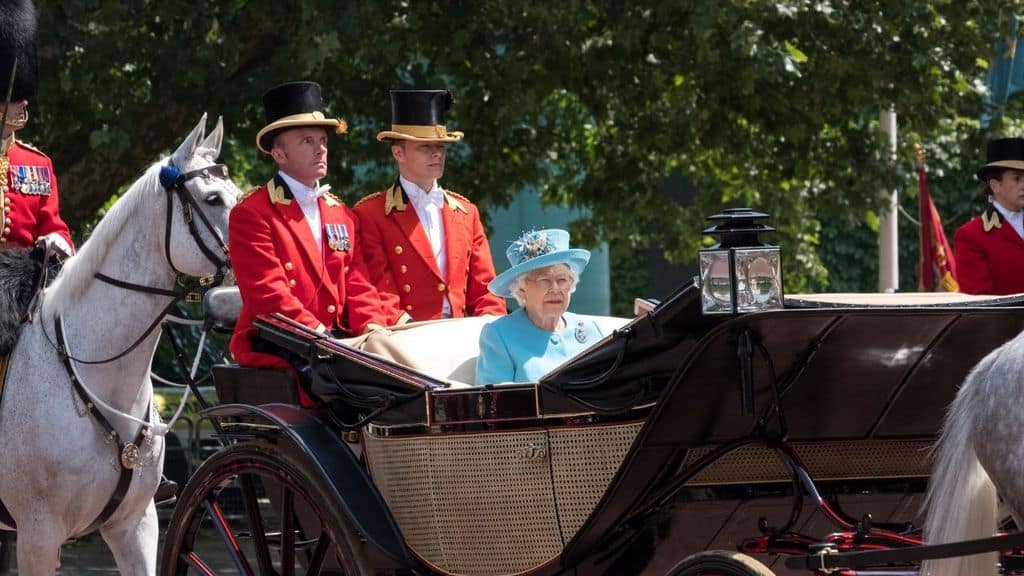 La Regina Elisabetta e il Trooping the Colour