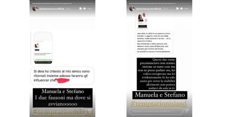 Deianira Marzano Stefano Manuela Temptation Island