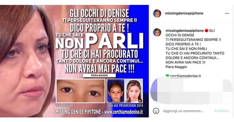 Post di Piera Maggio su Instagram