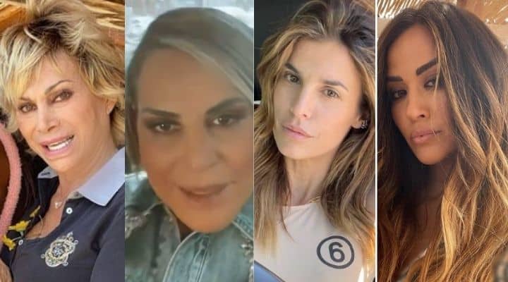 Carmen Russo Simona Ventura Elisabetta Canalis Giorgia Palmas