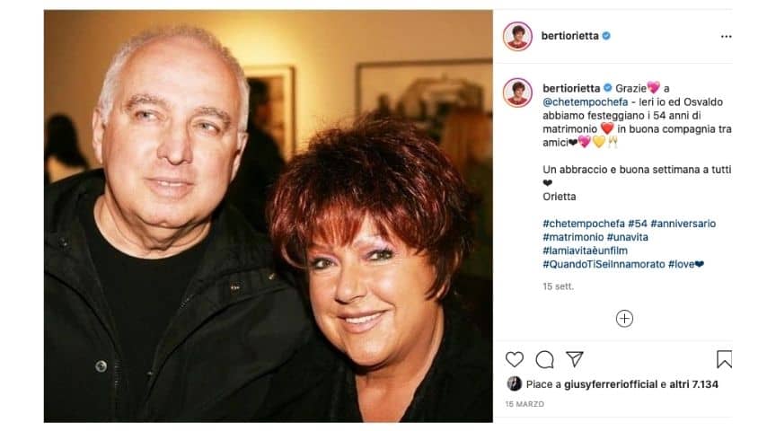 Orietta Berti e Osvaldo