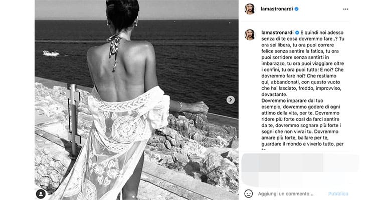 Post di Alessandra Mastronardi su Instagram