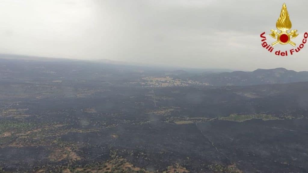 Sardegna : pista dolosa per gli incendi