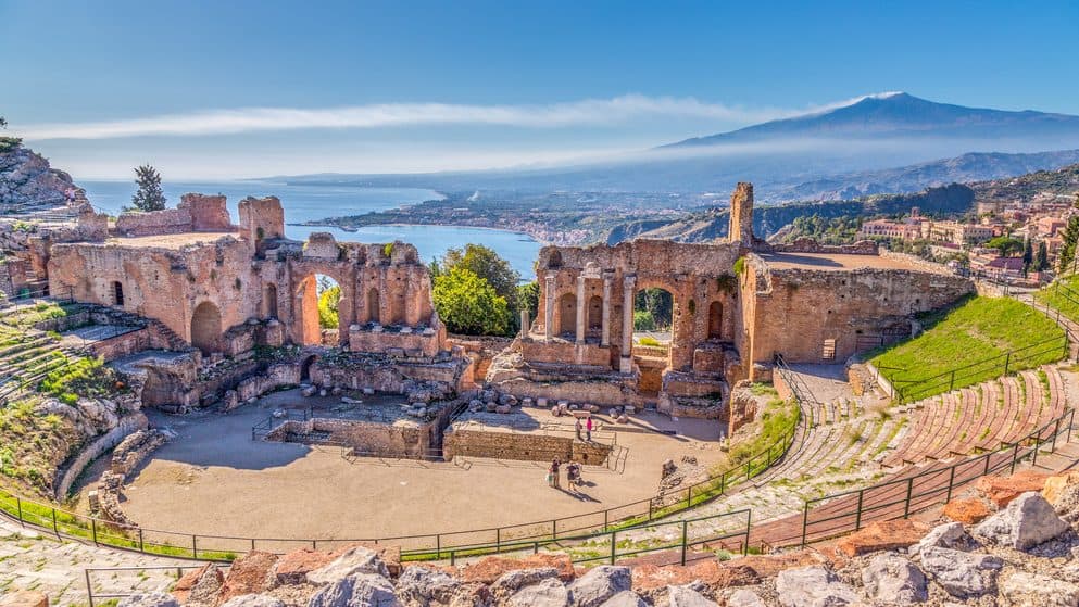 Rovine dell'Antico Teatro Greco di Taormina