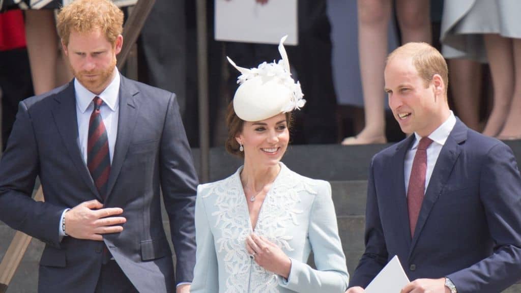 william e harry con kate middleton